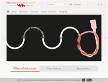 Tablet Screenshot of heatingelementshop.com